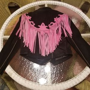 ladies black Swede jacket